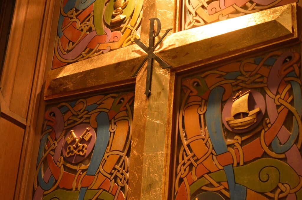 cross in sanctuary