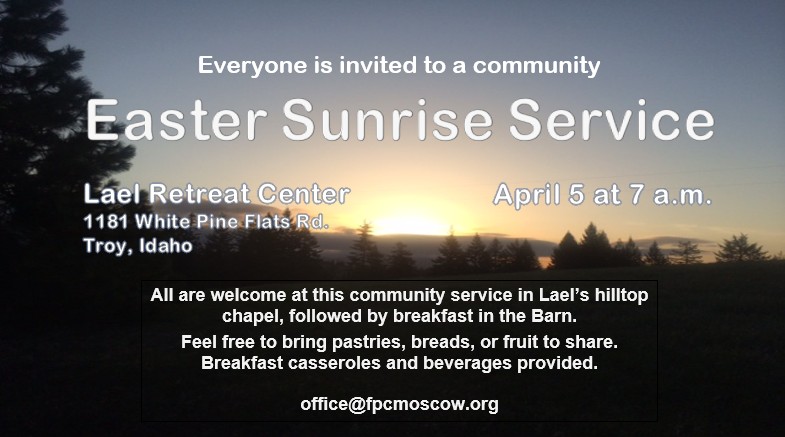 Easter Sunrise Service